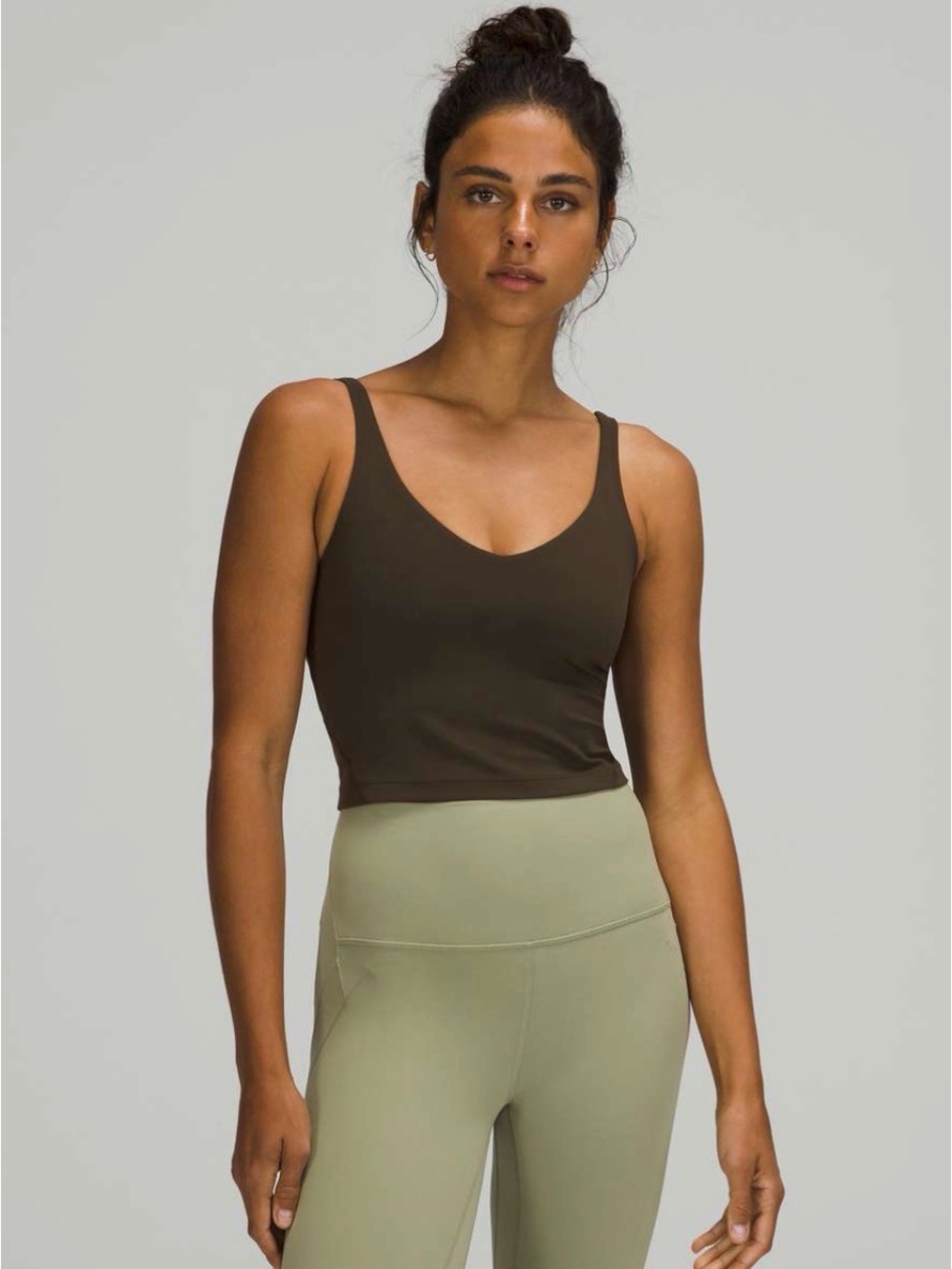 NWT Lululemon Align Tank Top Dark Green Size 4